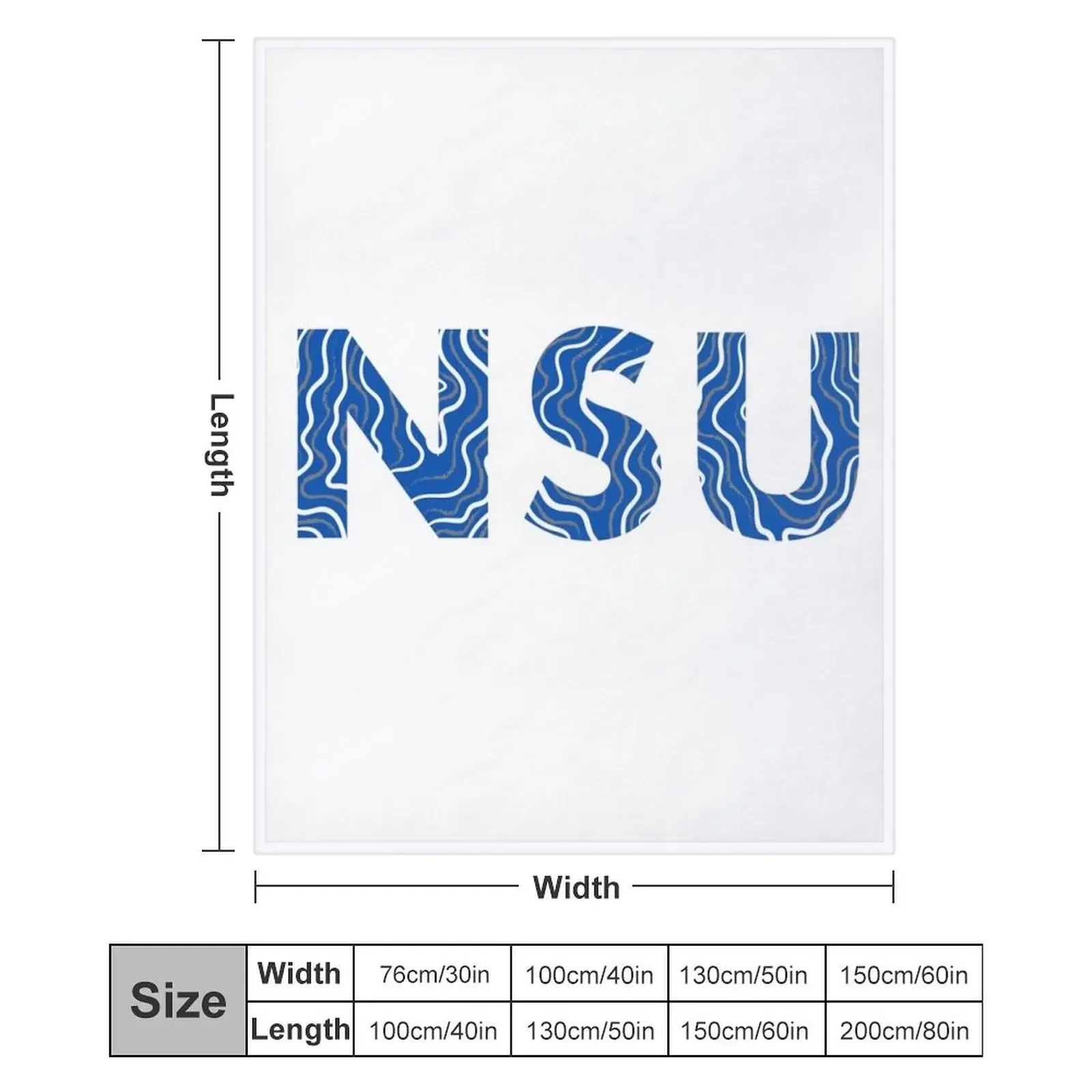 Плед NSU Nova Southeastern University