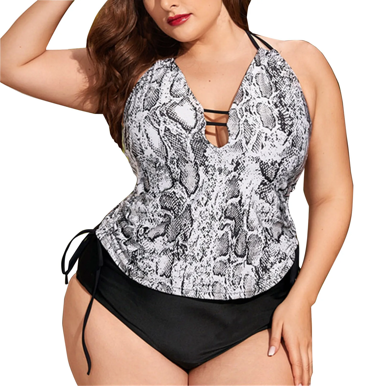 

Leopard Training Suits Vintage Women Grain Swimwear Sport Bikini Bathing Athletic Tank Swimwear Swimwears tankinis Beachwear