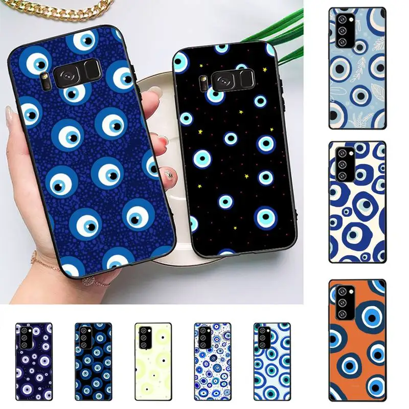 

FHNBLJ Ojo Turco Eye Art Phone Case for Samsung J 2 3 4 5 6 7 8 prime plus 2018 2017 2016 core
