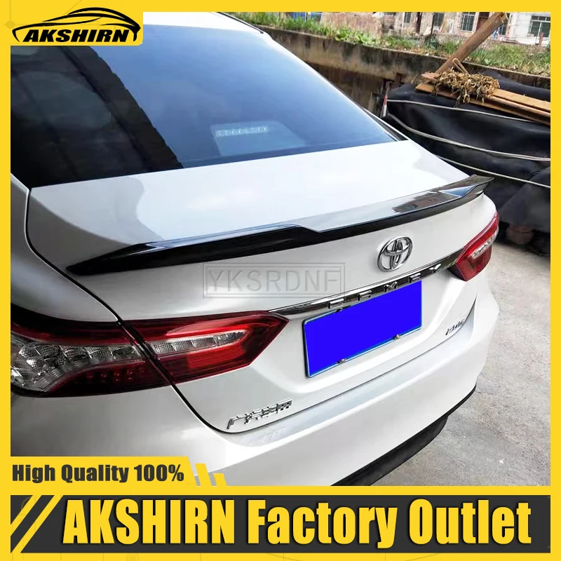 

New Design for Toyota Camry 2018 2019 2020 High Quality and Hardness ABS Material Spoiler Primer or DIY Color Paint Spoilers