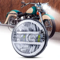5 75inch led headlight motorcycle 5 75 inch headlight projector for harley davidson sportster dyna xl 883c 1200c fxd headlamp fx