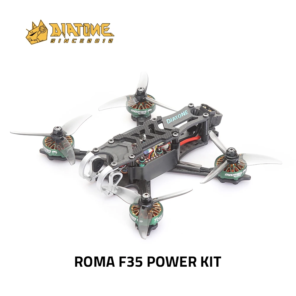 

DIATONE Roma F35 3.5inch Power Kit 4/6S（NO VISTA INSIDE）FPV Drone With Mamba F7 DJI MK2 FC/40A ESC 2203.5 Motor RC Quadcopter