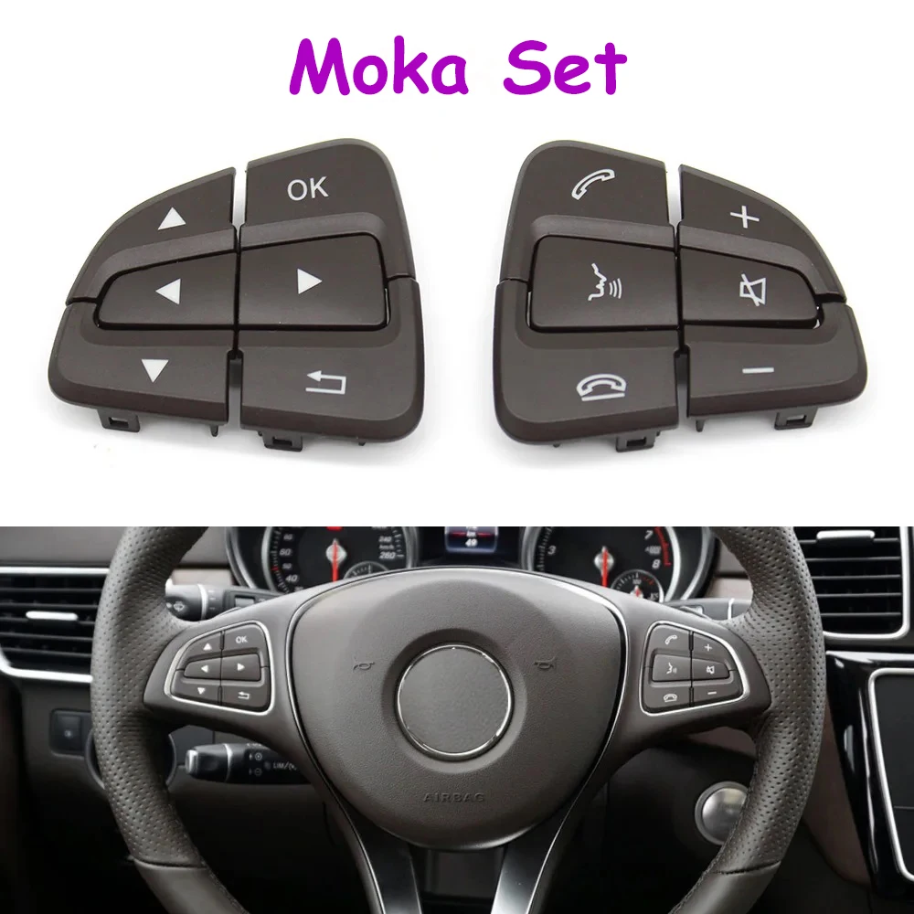 

Многофункциональный ремонтный комплект кнопок на руле для Mercedes Benz A B GLA GLS GLE V Class W176 W246 W156 W166 W292 W117 W218 W447