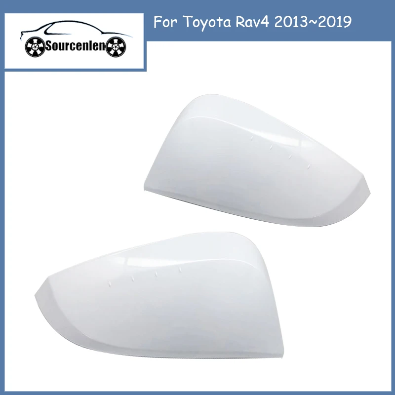 

Car Accessories Rearview Mirror Cover For Toyota Rav4 2013~2019 Reverse Mirror Shell Mirror Case Housing