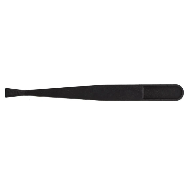 

GTBL 6X Manual Tool Black Plastic Flat Tip Anti-Static Tweezers