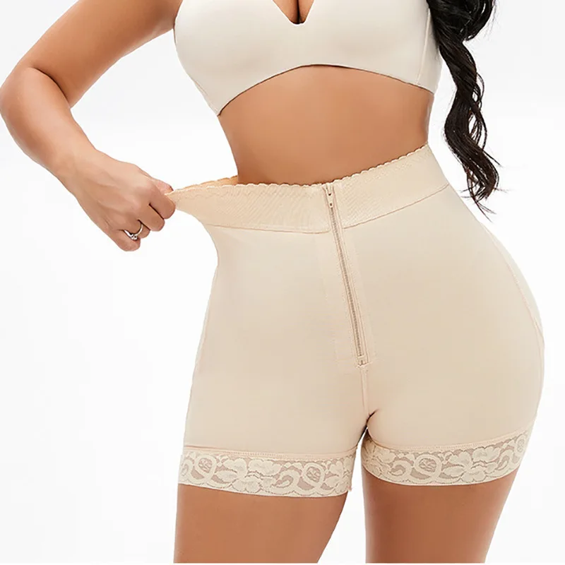 Colombian Shaperwear Tummy Control Waist Trainer Flat Stomach Underwear Fake Ass Padded Hip Enhance Panties Butt Lifter Shaper