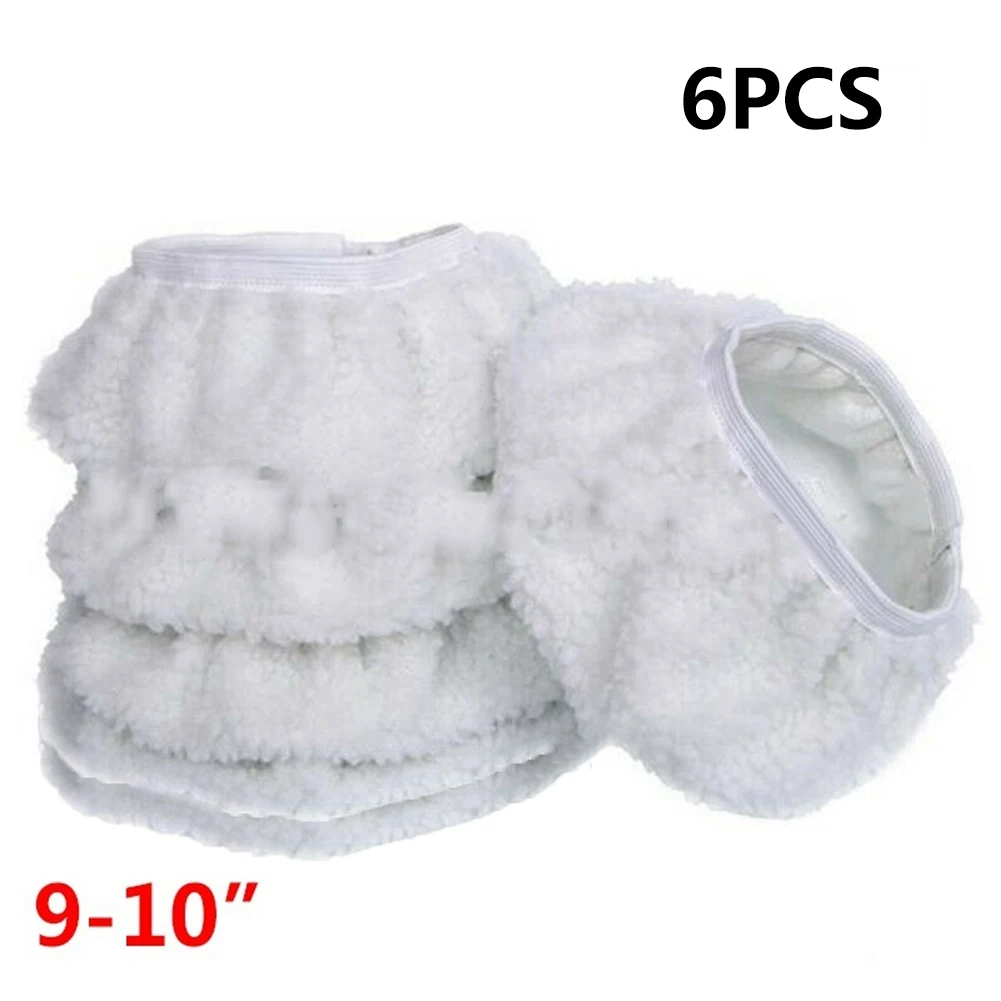 

6pcs Car Polisher Bonnets Polishing Pad Buffer 9-10 Inch Waxing Wash Wool 9 Inch & 10 Inch Brand New And High Quality