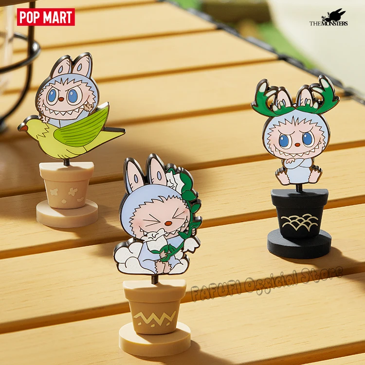 POPMART Монстры Fallin дикая серия значок загадочная коробка игрушки кукла милая аниме