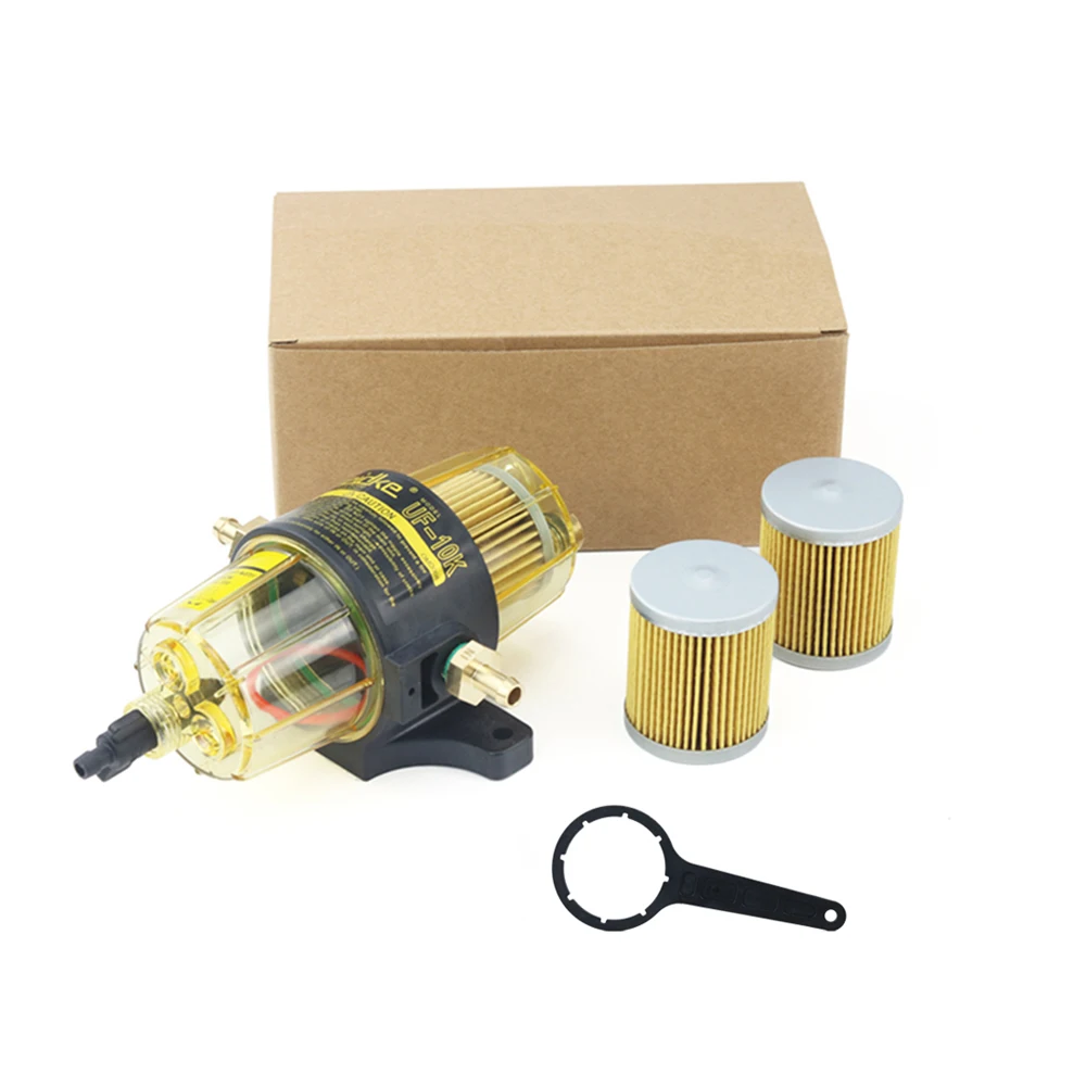 UF10K топливный фильтр элемент UF-10K сепаратор воды в сборе с чашей для Yamaha Suzuki Tohatsu