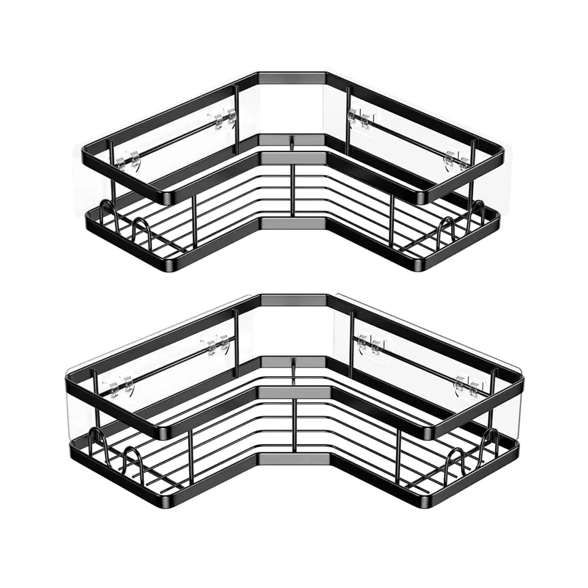 

Треугольная стойка из кованого железа, полка для хранения без необходимости пробивания отверстий в ванной комнате, настенная полка для туалетных принадлежностей