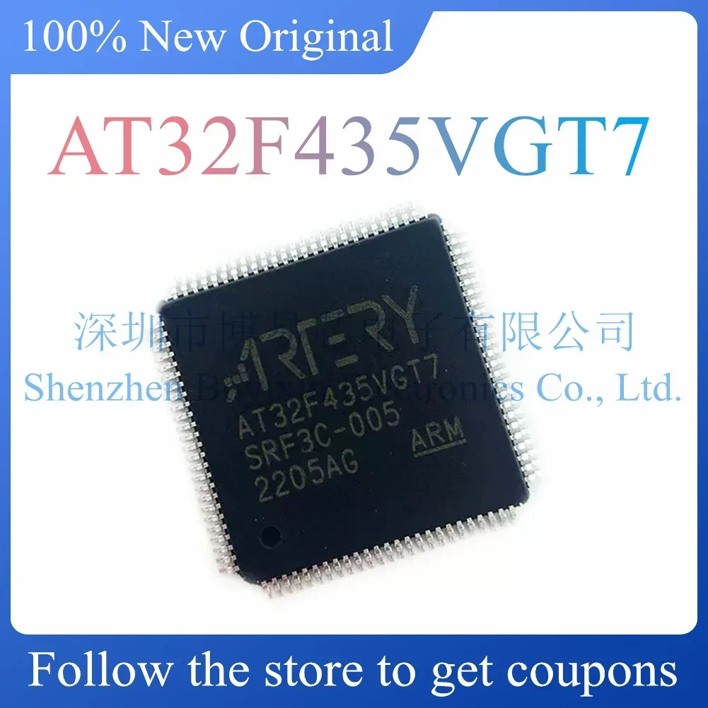 НОВЫЙ AT32F435VGT7.Оригинальный продукт.Пакет LQFP-100