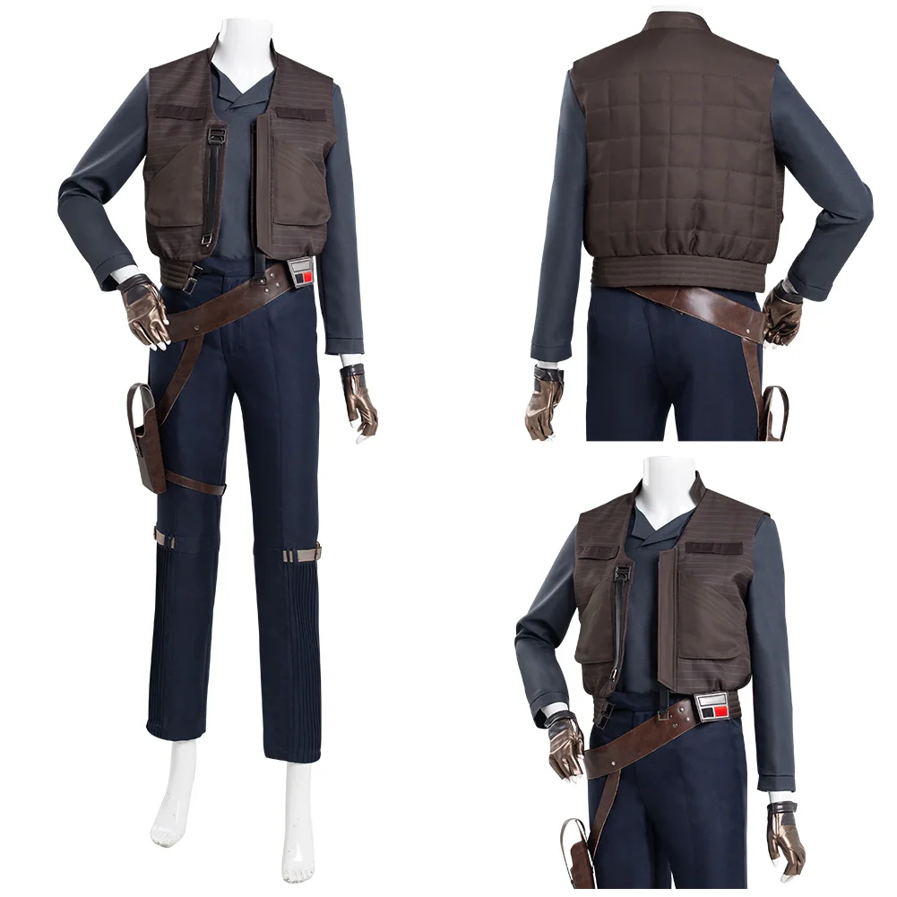 

Movie Rogue One Jyn Erso Cosplay Costume Outfits Halloween Carnival Suit