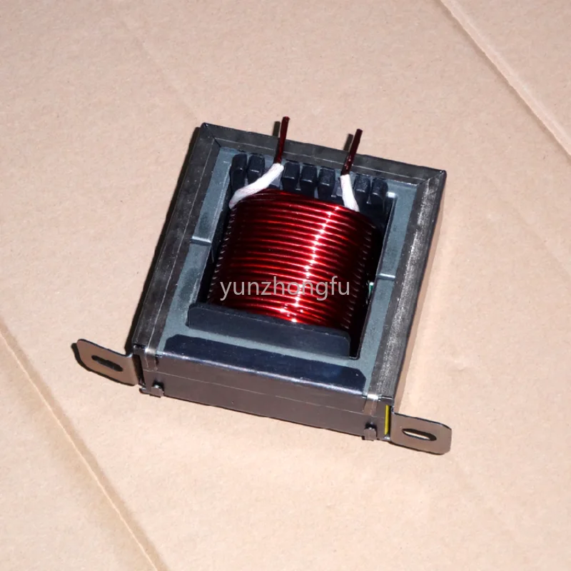 

High-Power Shutdown Inductor EE85 Magnetic Core Transformer Pure Copper Enameled Wire with Fixed Bracket Promotion