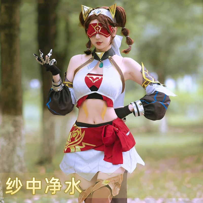 

Костюм для косплея COS-HoHo из аниме «Genshin Impact The Eremites ShaZhongJingShui»