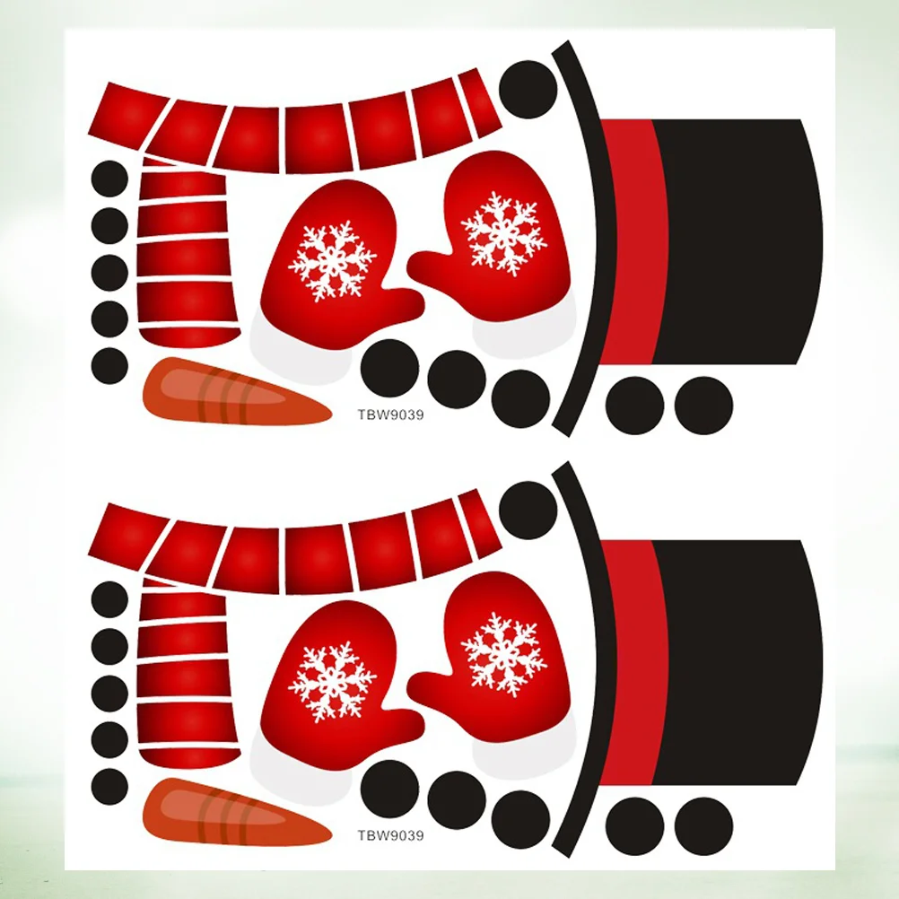 

Stickers Christmas Themed Cartoon Sticker Sticker for Kitchen Restaurant