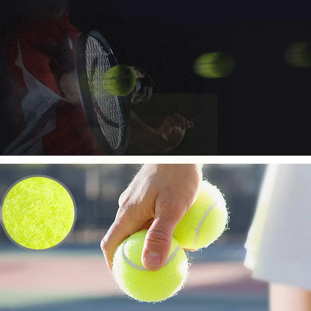 

Теннисные Мячи 10 шт., тренировочные мячи для тренировок на открытом воздухе, эластичные, прочные, для детской тенниса и Chomp C7d2
