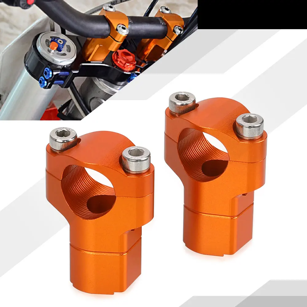 

Motorcycle Handlebar Mounts Clamp Riser 52mm Height For KTM 690 Enduro SMC 790 Adventure 1090 1190 1290 Super ADVENTURE R S T