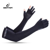 gierter breathable quick dry uv protection cycling arm sleeves fishing elbow pad fitness armguards sports cycling arm warmers