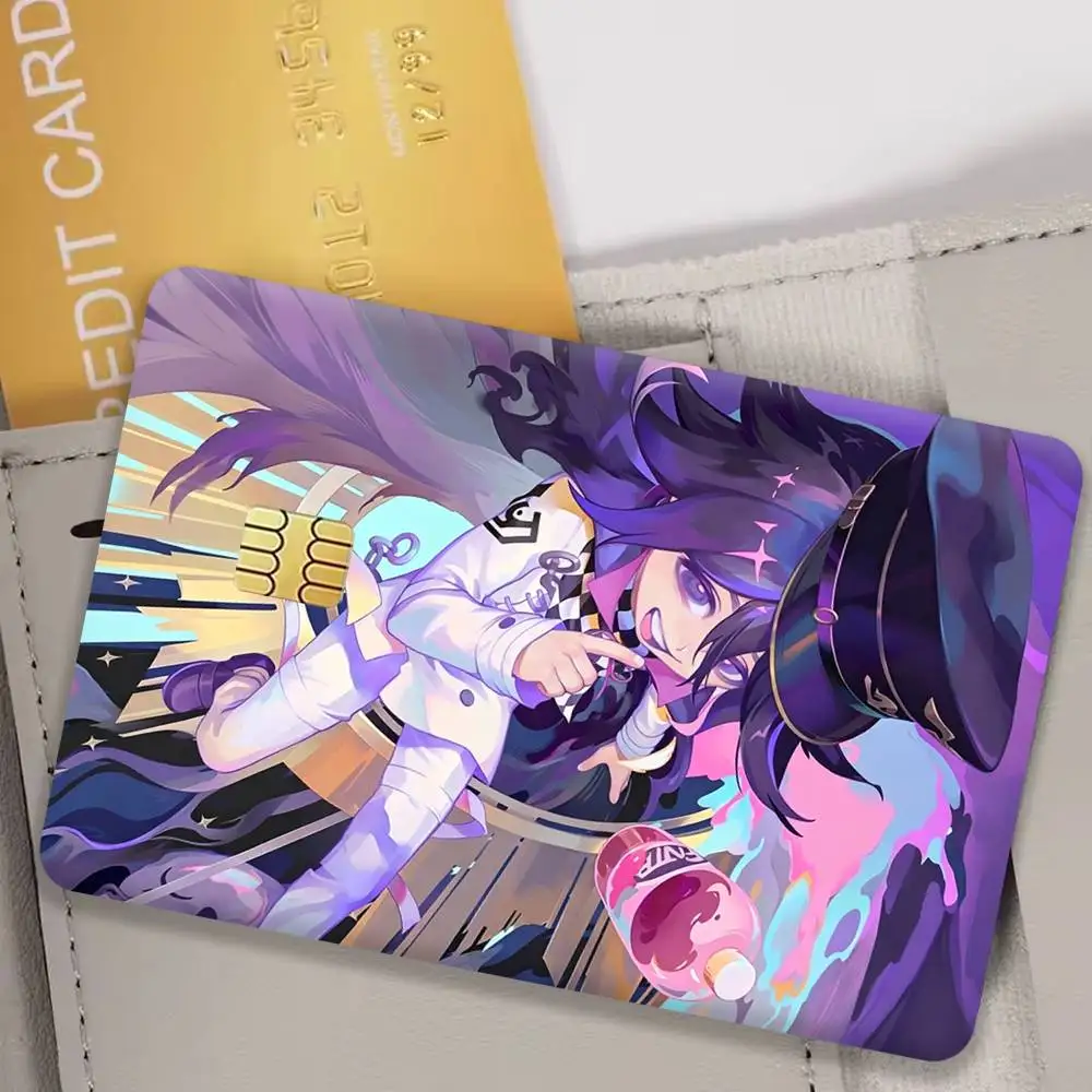 Фото Набор из 4 голографических наклеек Danganronpa V3 Kokichi Ouma для кредитных и дебетовых карт №4