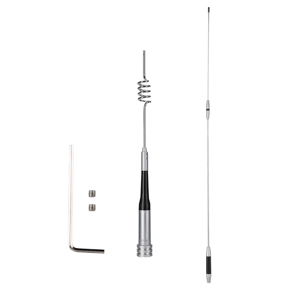 

High Gain Antenna with UHF/UVF Dual Band for Amateur Two-Way Radio Transceiver Rain-Proof