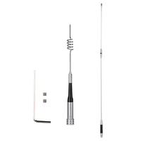 high gain antenna with uhfuvf dual band for amateur two way radio transceiver rain proof
