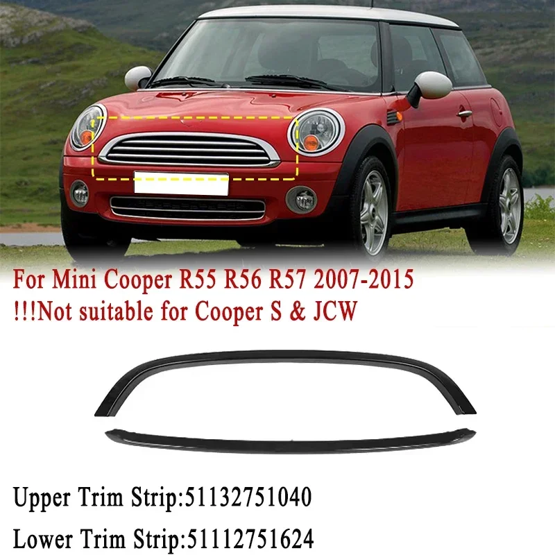 

Сетчатая накладка на решетку переднего бампера для Mini Cooper S JCW R55 R56 R57 R58 R59 2007-2015 51132751040 51112751624 51117209904