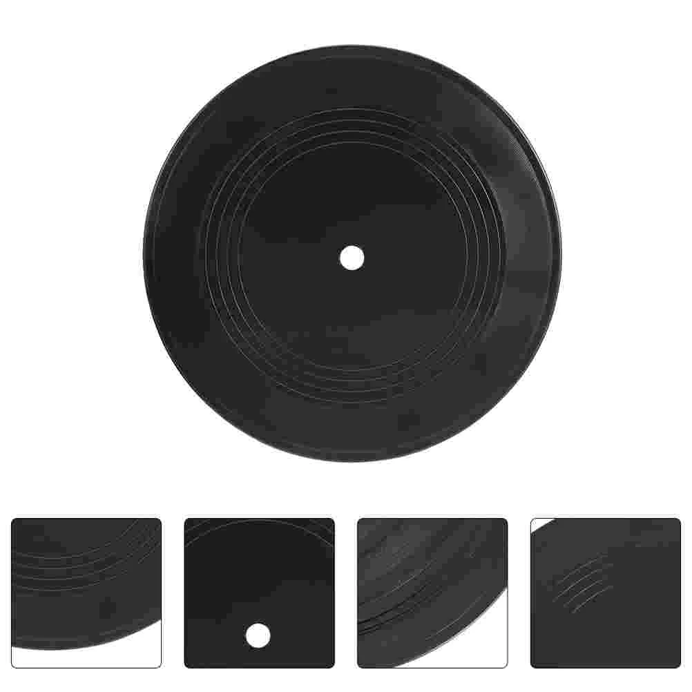 

Records Vinyl Wall Record Decor Decoration Blank Music Lp Decorative Household Figurine Sign Supplies Party Disc Aesthetic