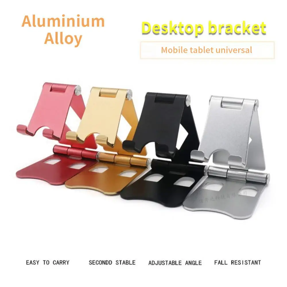 

Aluminum Alloy Folding Mobile Phone Tablet Switch Game Console Metal Adjustable Multi-Function Smartphone Holder Stands 2023