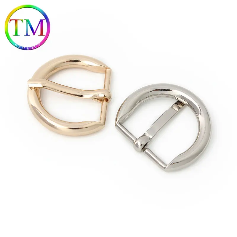 10-50Pcs 13/15/19/20/25/31mm D Ring Metal Pin Buckle High Quality Bag Belt Buckles Diy Genuine Leather Bag Hardware Accessory