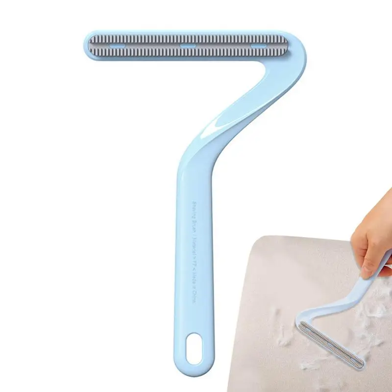 

Manual Clothes Fuzz Shaver Fabric Shaver With Handle Reusable Pet Hair Remover Travel Brush For Removing Lint Pet Hair Dust In