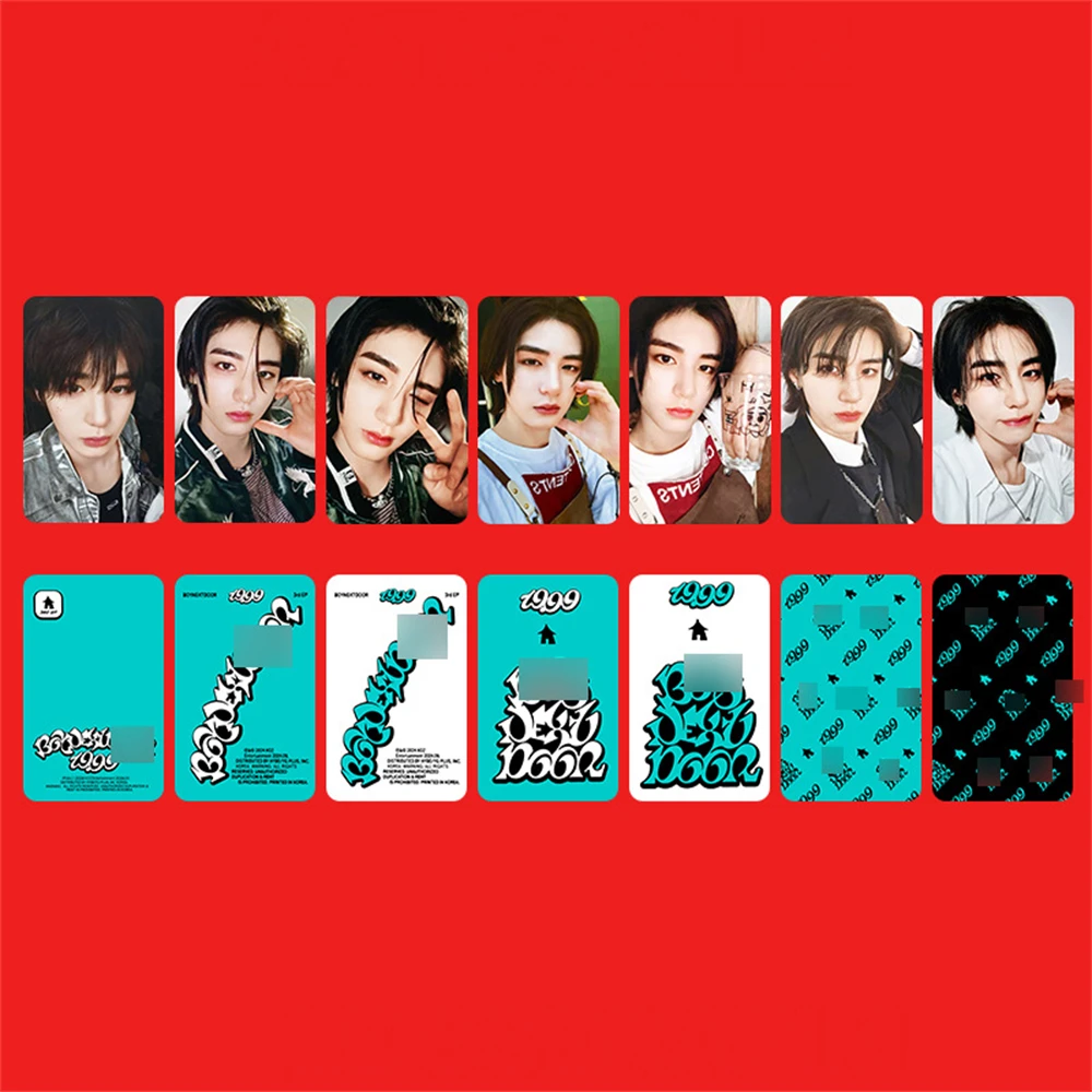 Альбом KPOP BOYNEXTDOOR 19 99 фотооткрыток двусторонние ломо-карты SUNGHO RIWOO JAEHYUN taописанные