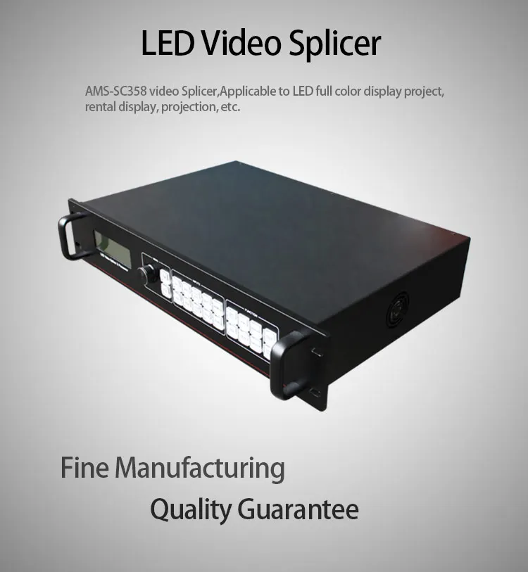 Светодиодный контроллер экрана для большой церкви торжества сцены AMS-SC358