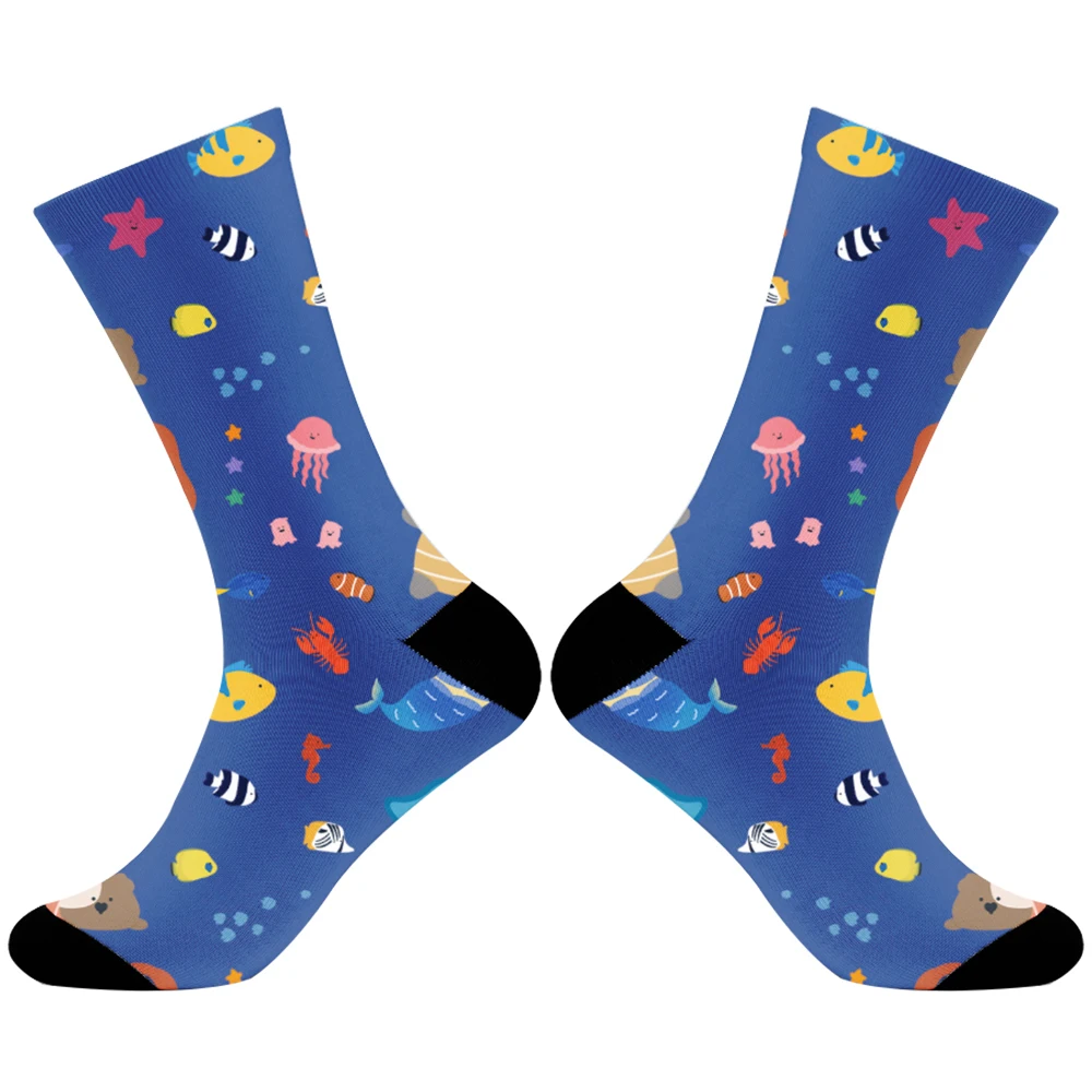 Новинка 2024 зимние носки с принтом Новое поступление летние дизайнерские