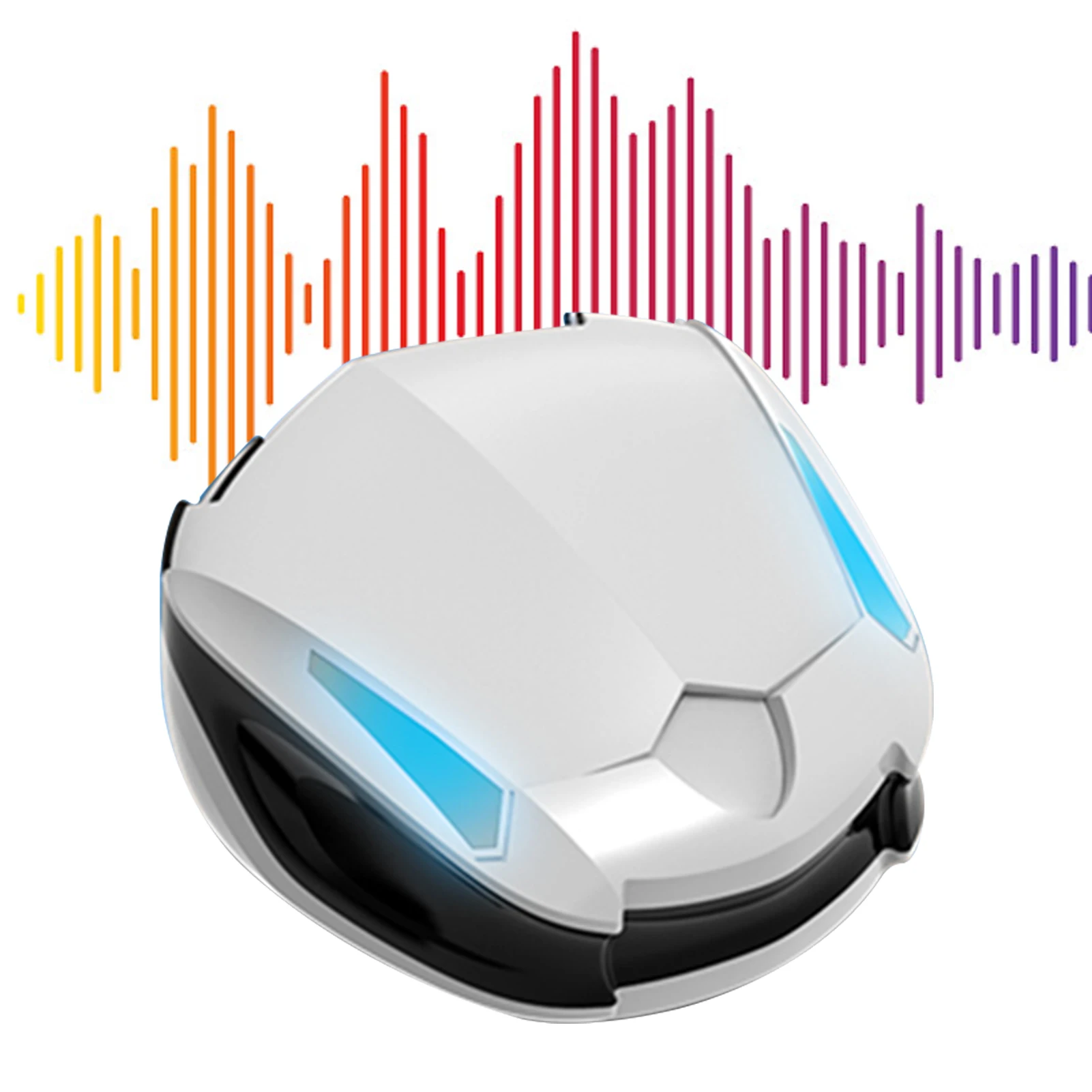 

Blue-tooth 5.1 Wireless Earbuds With Charging Case Gaming Earphone Volume Control Low Latency Headphone For Sports Gaming
