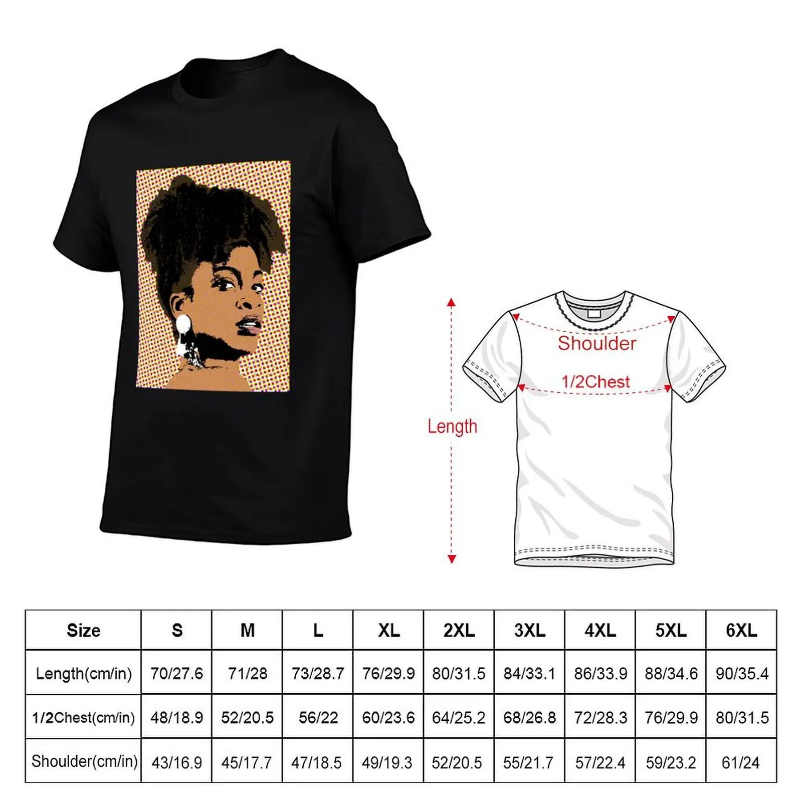 Футболка Ari Lennox в стиле поп-арт, мужская футболка с принтом. (art.: 3920dd00c2ee1) - 3920dd00c2ee1