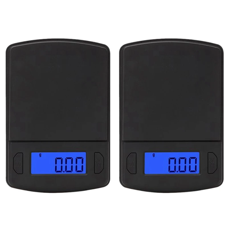 

TOP 2X Mini LCD Electronic Digital Pocket Scale 100Gx0.01G Jewelry Gold Weighting Gram Balance Weight Scales Small