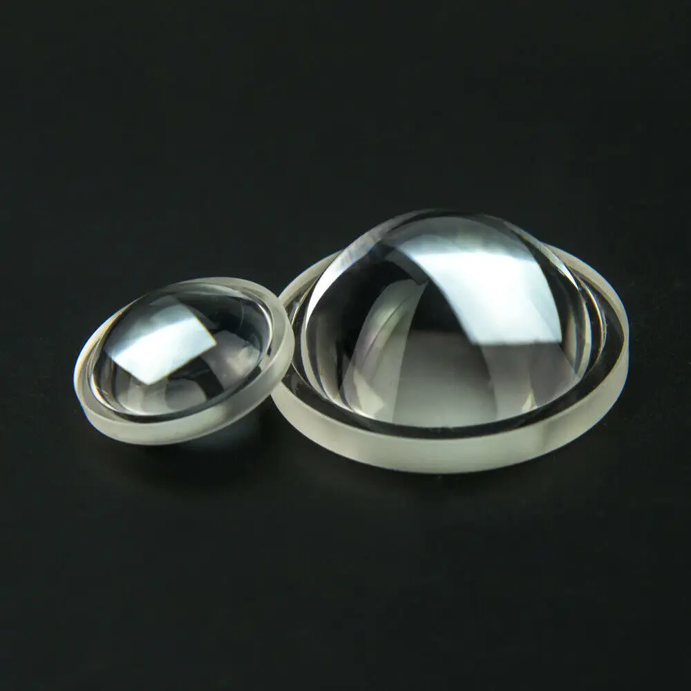 

17mm 28mm Optical Glass Plano-convex Aspheric Condensing Lens Projector Lamp Lenses