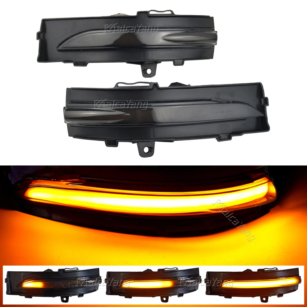 

LED Dynamic Car FlashingTurn Signal Light Side Mirror Sequential Indicator Blinker Lamp For Ford Edge 2015 2016 2017 2018 2019