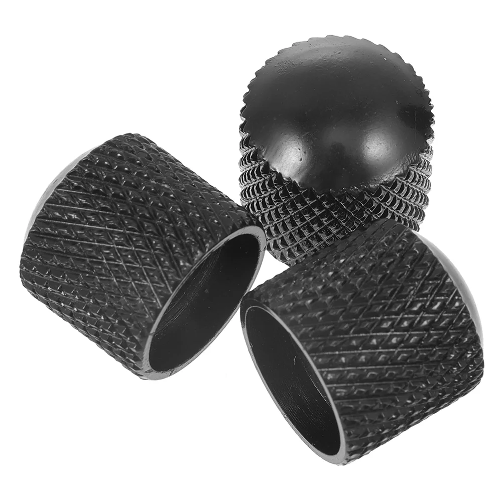 

3Pcs Electric Guitar Volume Knobs Metal Volume Knobs Guitar Bass Accessories