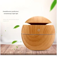 mushroom oil diffuser humidifier 130ml with usb charging 7 light changing colours ultrasonic aroma mist aromatherapy for t
