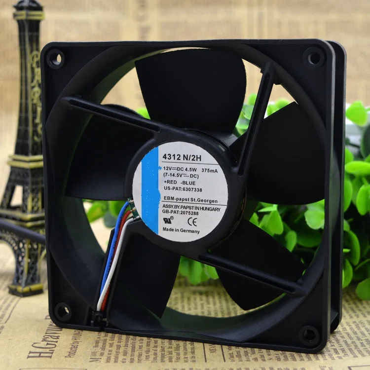 

Brand new original TYP4312N / 2H 12V 375MA 4.5W 12032 12CM fan