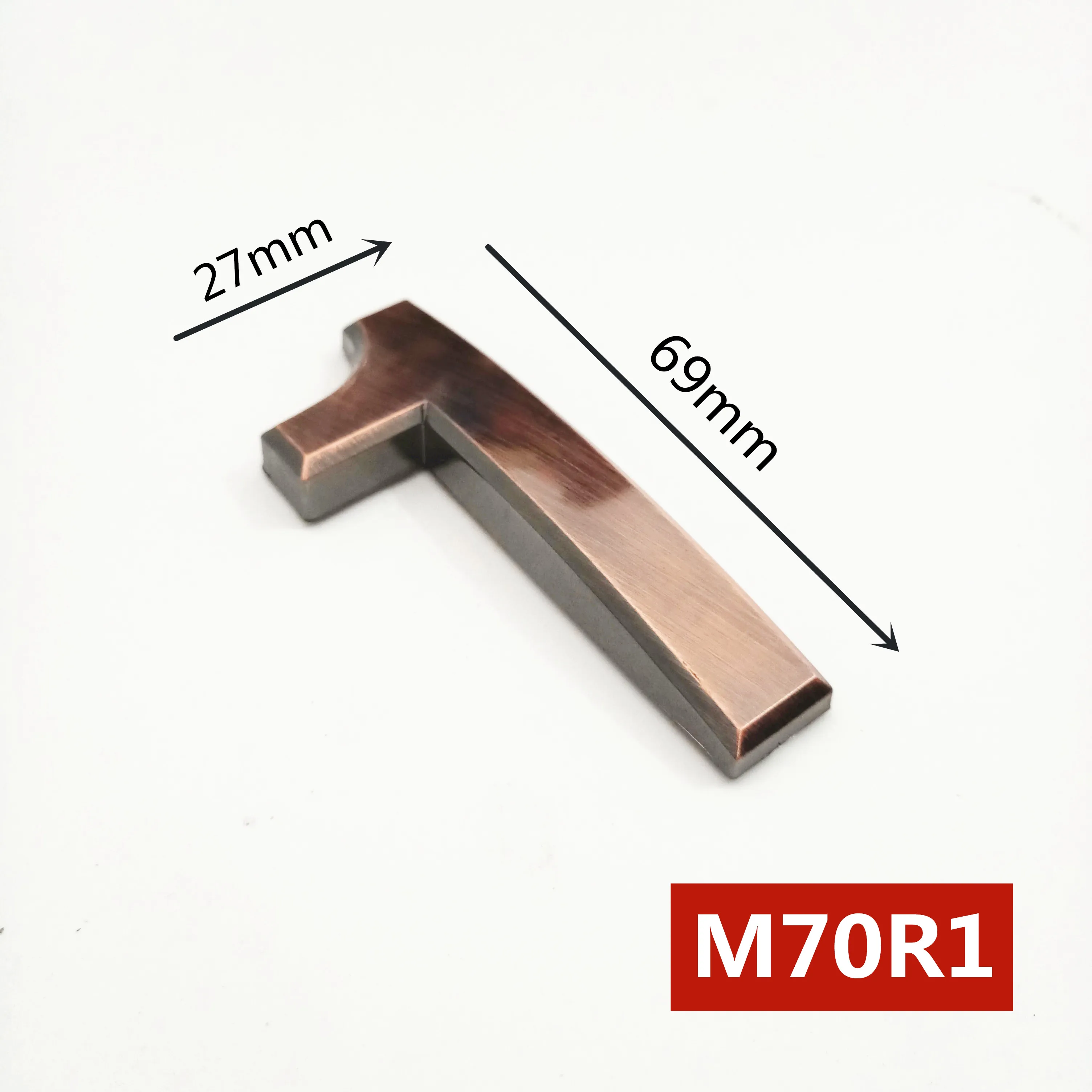 

Дверная табличка Wonzeal, красная медь, АБС-пластик