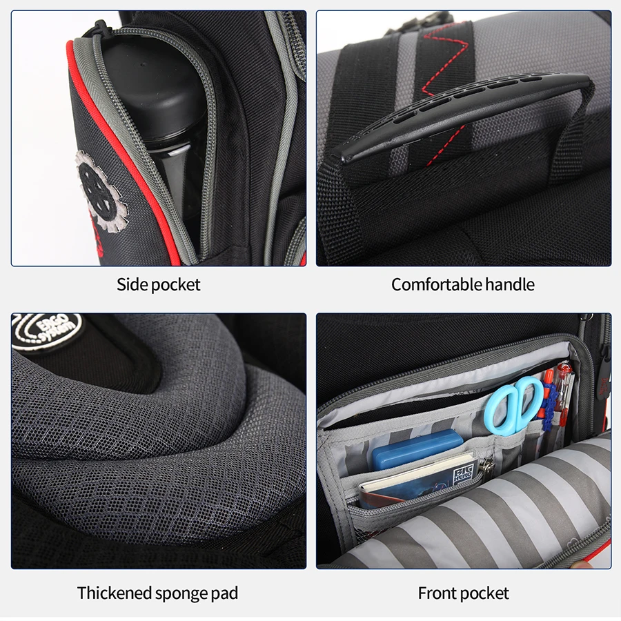 Kids Cars Pattern 1-006 School Bags for Boys Primary Students School Backpack Children's Cartoon Schoolbag Mochila Escolar