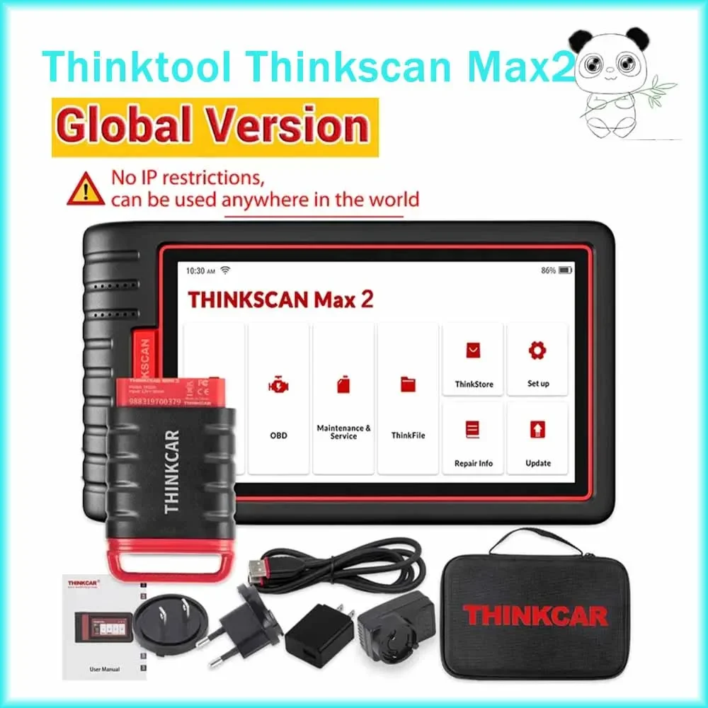 Thinkcar Thinktool Thinkscan Max Max2 OBD2 сканер, профессиональный полнофункциональный диагностический инструмент OBD2, Автомобильный сканер, кодирование ECU OBD
