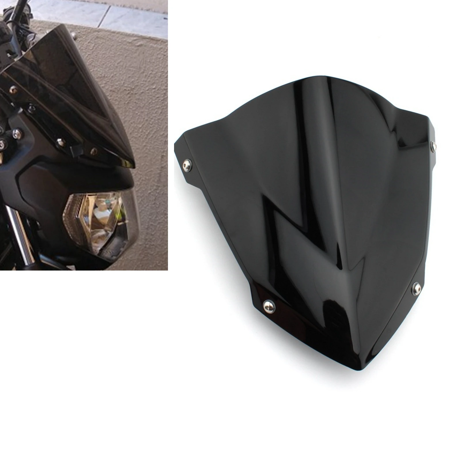 

Защита для лобового стекла мотоцикла YAMAHA MT07 FZ-07 2021-2022