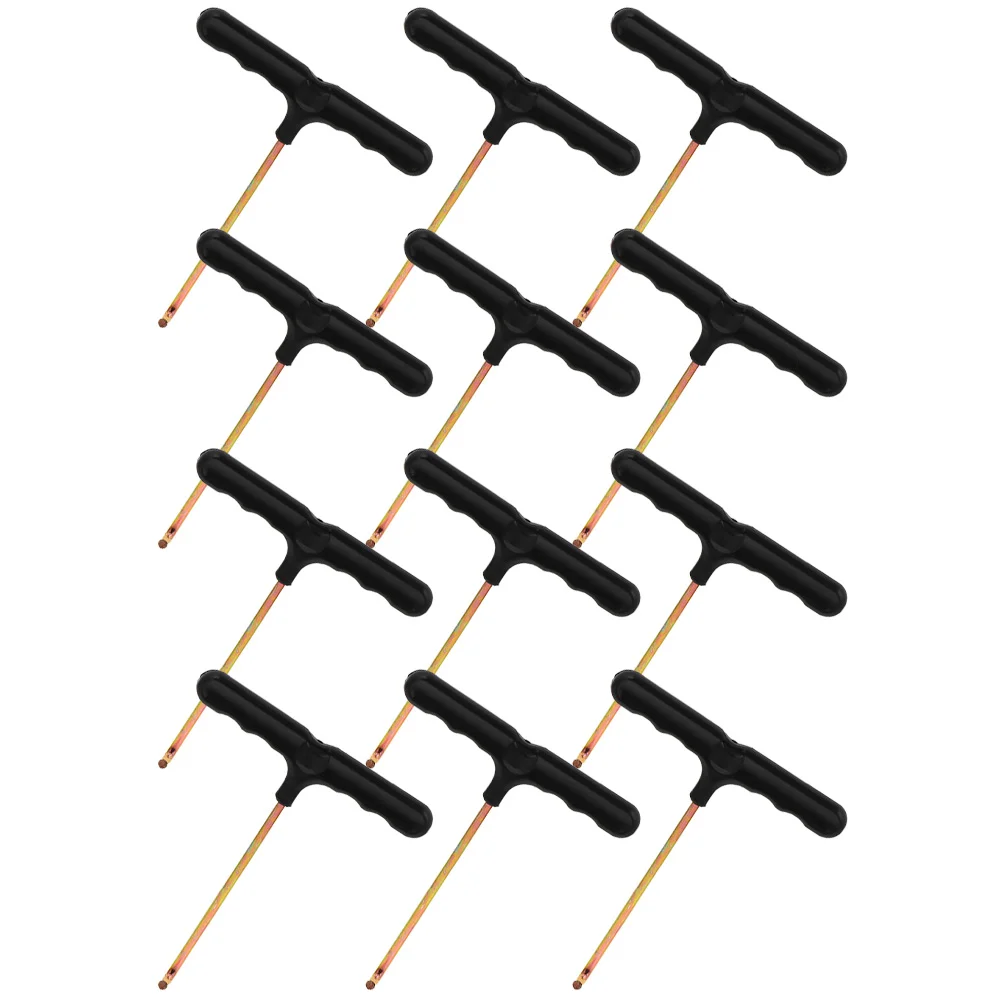

12 Pcs Pull Hook Snap Pro Tools Portable Shoe Lace Pullers Metal Roller Skate Shoelace