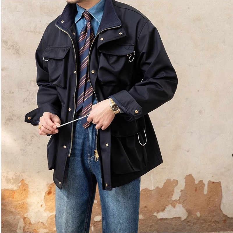 Уличная водонепроницаемая охотничья куртка мужские Качественные приталенные