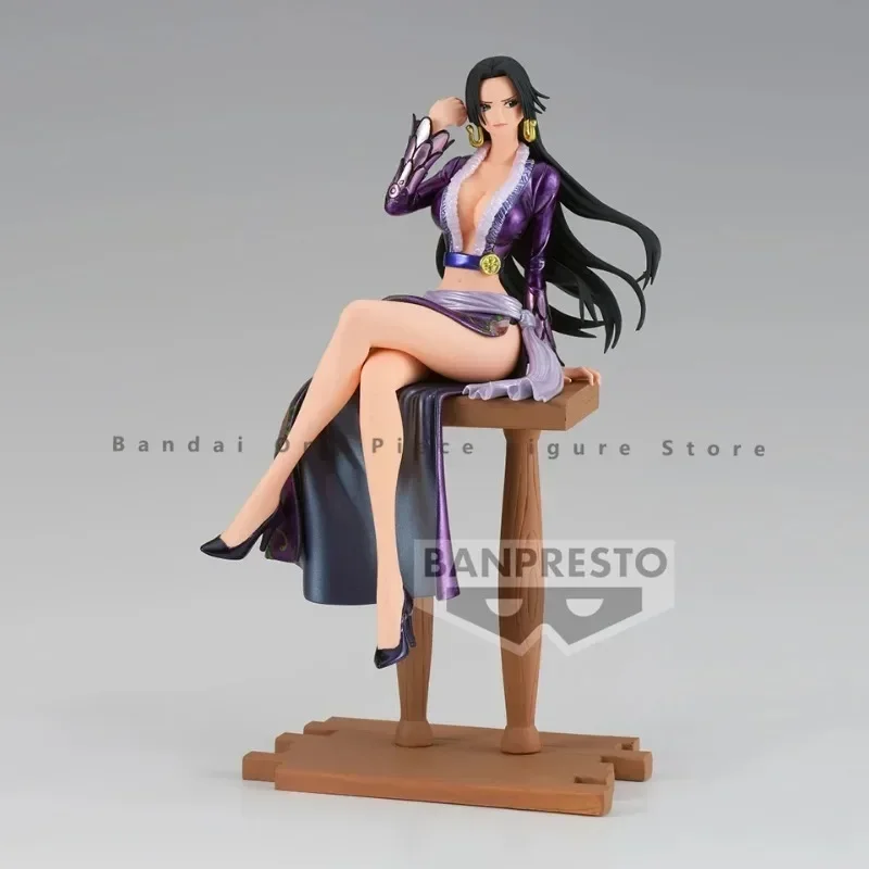 В наличии оригинальная цельная SHF Bandai Boa Hancock экшн-фигурка анимационная игрушка