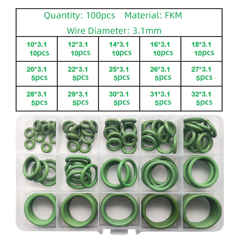 Уплотнительное кольцо Viton фторрезиновое уплотнительное водонепроницаемое шайба