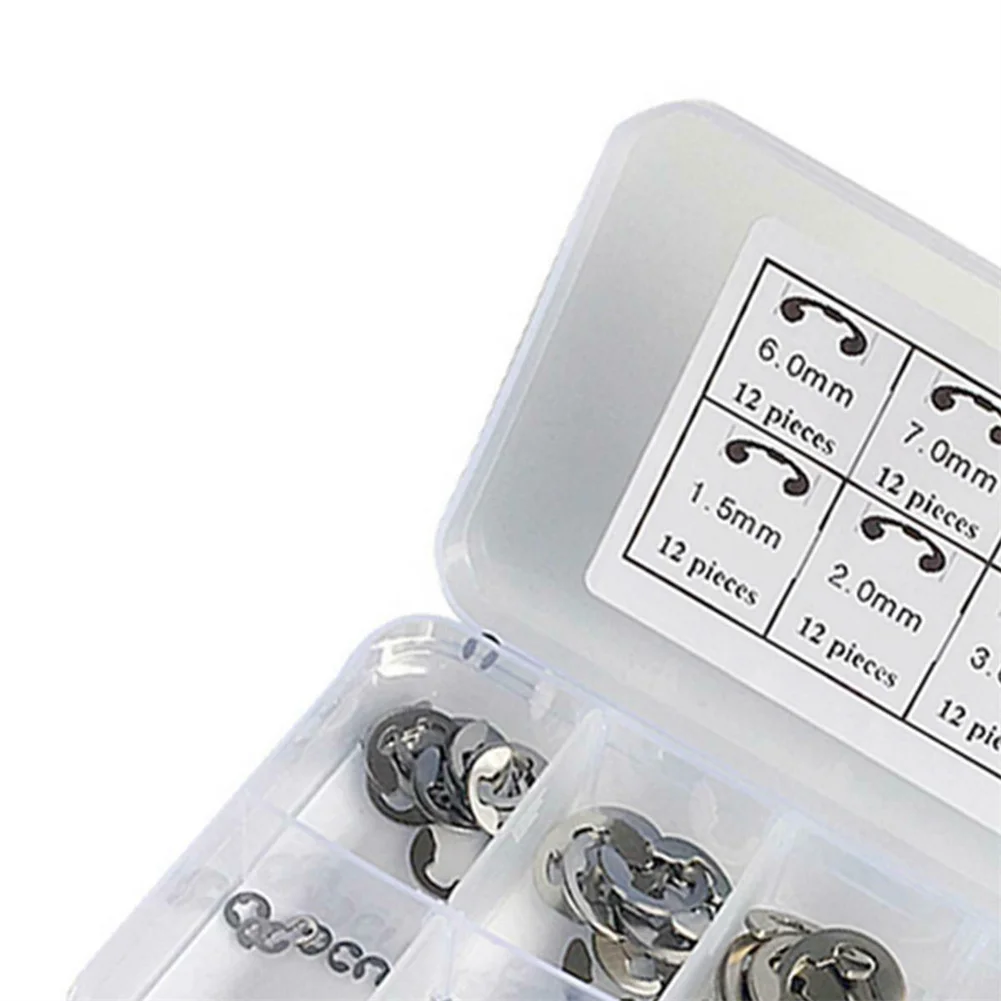 

Car Accessories E Clip Washer Assortment Kit 1 Set 13.2*6.8*2.3cm Car Repair Kit
